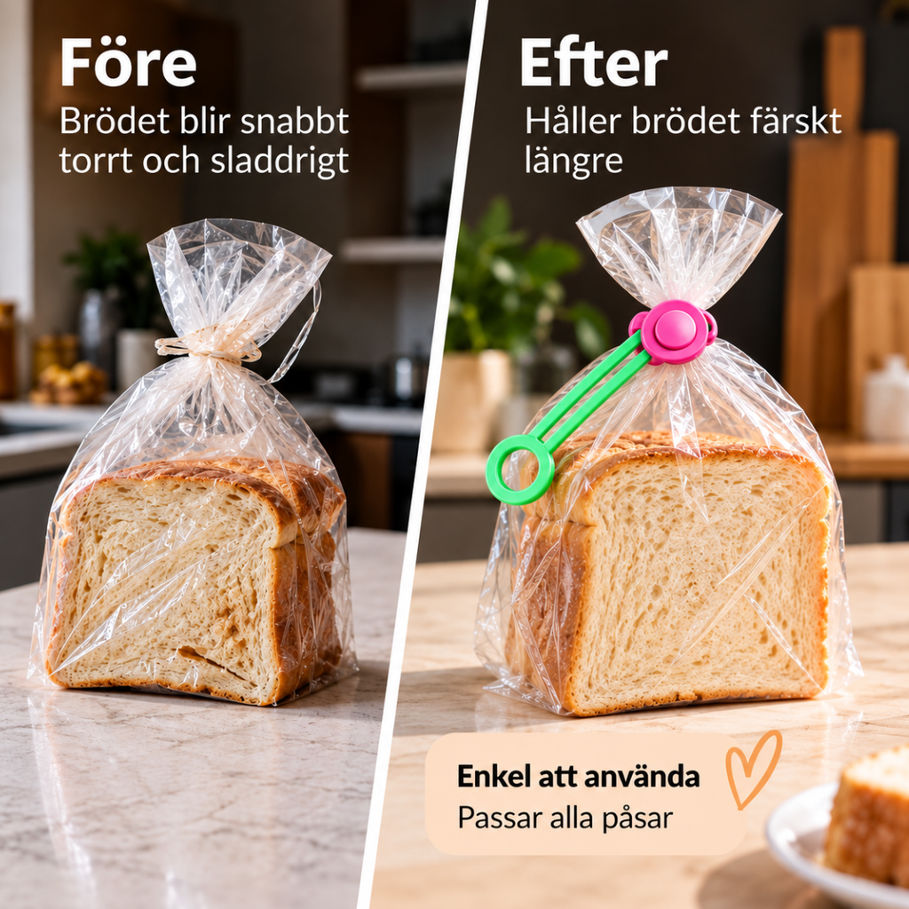 Bevara - Säg hejdå till öppna förpackningar.